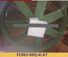 Back View FC063-6EQ.4I.A7 ZIEHL-ABEGG Axial Fan