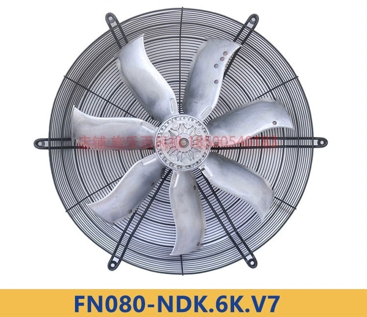 Back View FN080-NDK.6K.V7 ZIEHL-ABEGG Axial Fan