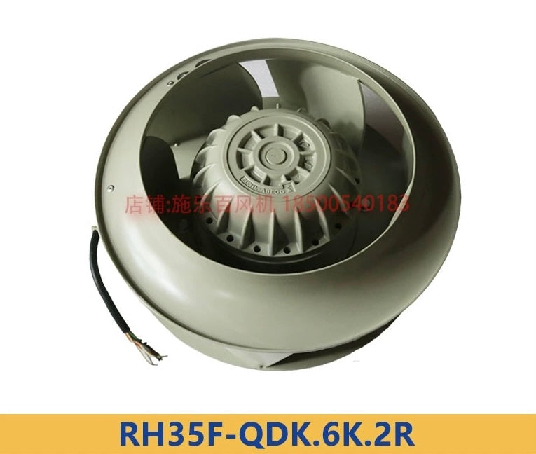 Bottom View RH35F-QDK.6K.2R ZIEHL-ABEGG centrifugal fan
