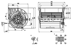 D4E146-LV19-14 ebm-papst Blowers & Centrifugal Fans
