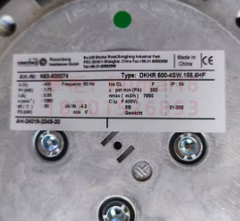 Rosenberg DKHR500-4SW.155.6HF 400V 3.55A FAN
