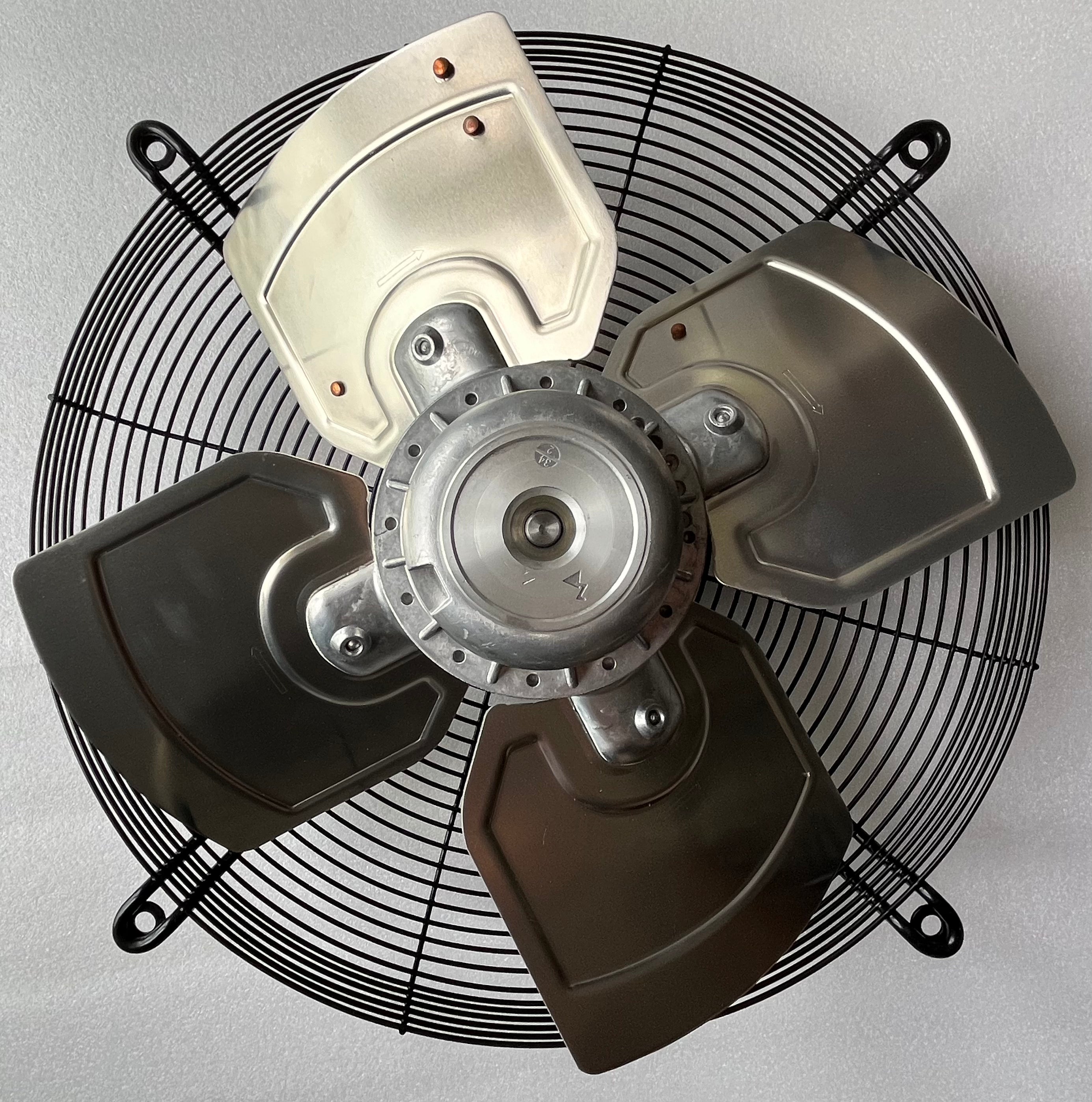 Bottom View FB045-4EK.4F.6L ZIEHL-ABEGG Axial Fan