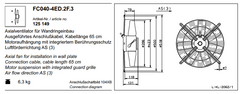 FC040-4ED.2F.3 ZIEHL-ABEGG Axial Fan