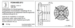 FC040-6ED.2F.3 ZIEHL-ABEGG Axial Fan