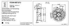 FC040-6EF.2F.3 ZIEHL-ABEGG Axial Fan