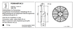 FC045.6DT.4C.3 ZIEHL-ABEGG Axial Fan