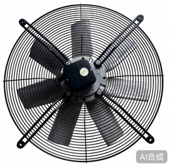 FC056-4DF.6F.A7 ZIEHL-ABEGG Axial Fan top view
