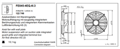 FE045-4EQ.4I.3 ZIEHL-ABEGG Axial Fan