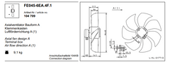 FE045-6EA.4F.1 ZIEHL-ABEGG Axial Fan