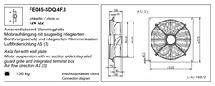 FE045-SDQ.4F.3 ZIEHL-ABEGG Axial Fan