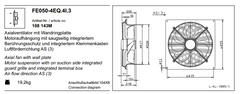 FE050-4EQ.4I.3 ZIEHL-ABEGG Axial Fan