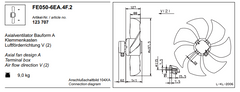 FE050-6EA.4F.2 ZIEHL-ABEGG Axial Fan