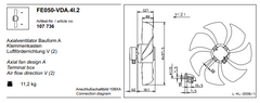 FE050-VD4.4I.2 ZIEHL-ABEGG Axial Fan