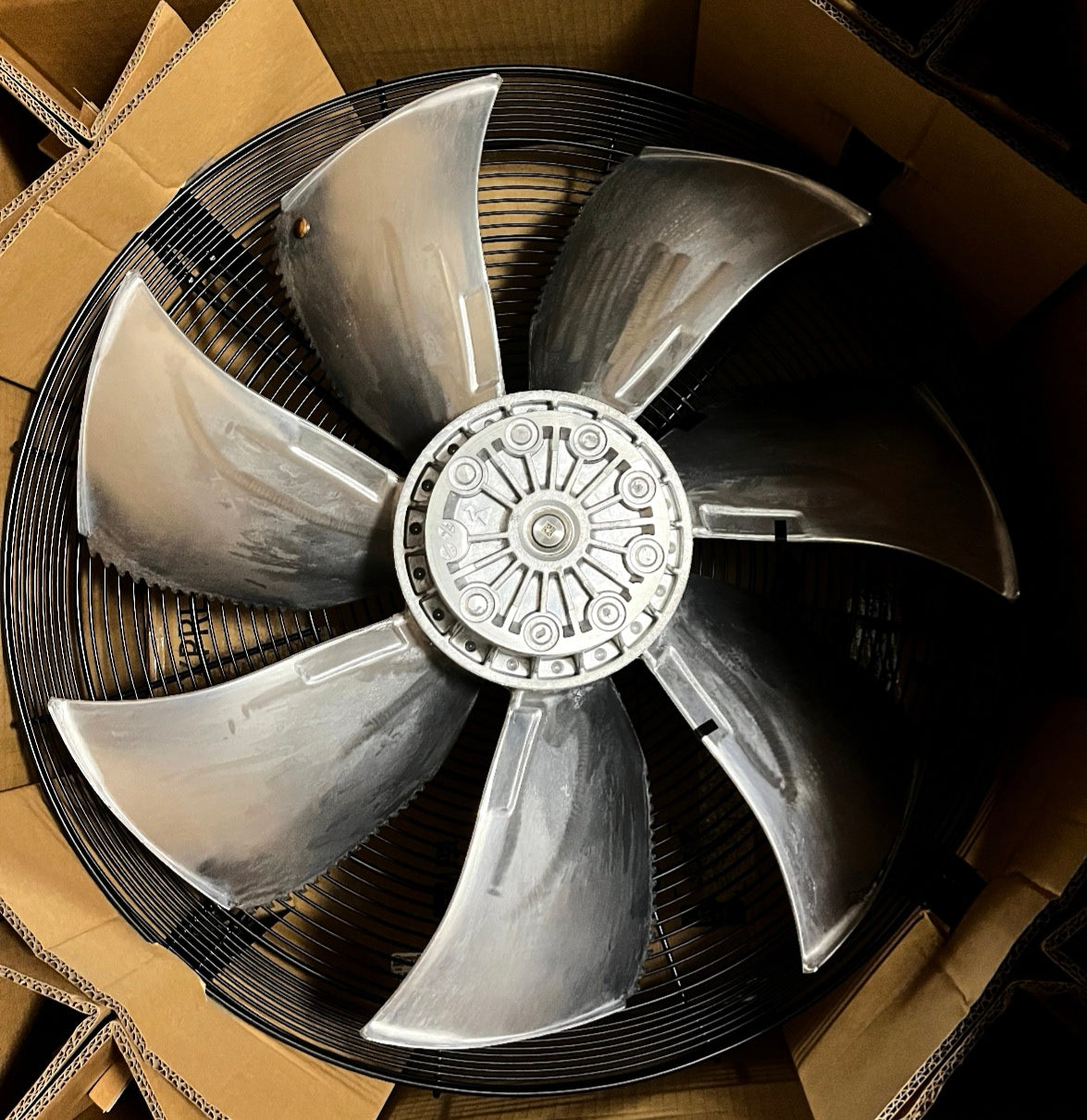 FE063-ADA.4I.V7(Art No:123976) ZIEHL-ABEGG Axial Fan data bottom view