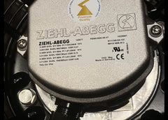 FE080-SDK.6N.V7 ZIEHL-ABEGG Axial Fan nameplate