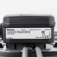 FN050-VDK.4I.V7P1 ZIEHL-ABEGG Axial Fan nameplate