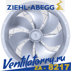 Front View FN063-SDL.4I.A7P1 ZIEHL-ABEGG Axial Fan