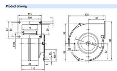 G3G120-BB03-02 ebm papst centrifugal fan