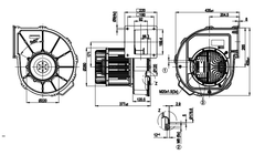 G3G250-MW50-01 ebm papst fan 2400W