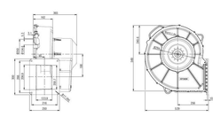 G3G315-M3G150FF ebm papst fan 8KW 400V