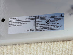 GR31C-ZID.DG.CR ZIEHL-ABEGG Centrifugal Fan nameplate