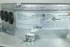GR45C-ZID.GG.CR ZIEHL-ABEGG centrifugal fan nameplate