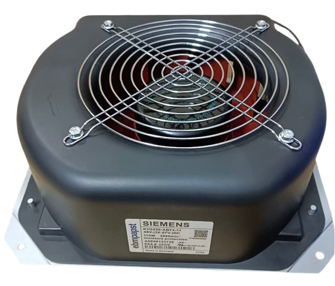 K1G220-AB73-11 A5E00123738 ebmPapst Inverter Cooling Fan Front view
