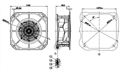 K2E250-RA50-01 Ebm-Papst