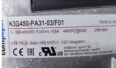 K3G450-PA31-03/F01 nameplate