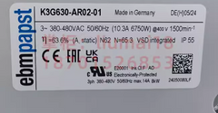 K3G630-AR02-01 ebm papst fan Motor M3G200-HF