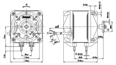 M4Q045-EA01-01 Ebm-papst motor fan Motor M4Q045-EA