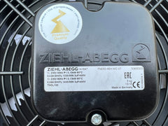 Nameplate of FN030-4EH.WC.V7 ZIEHL-ABEGG Axial Fan