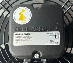 Nameplate of FN030-4EK.WC.V7 ZIEHL-ABEGG Axial Fan