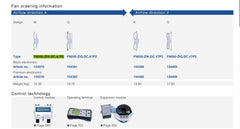Packaging FN050-ZIW.DC.A7P2 ZIEHL-ABEGG Axial Fan