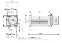QG030-148/14 Ebm-papst Fan Blower 6.2W