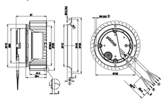 R3G133-AD05-02 Ebm-papst centrifugal fan