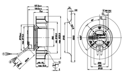 R3G220-AE50-01 ebm papst centrifugal fan
