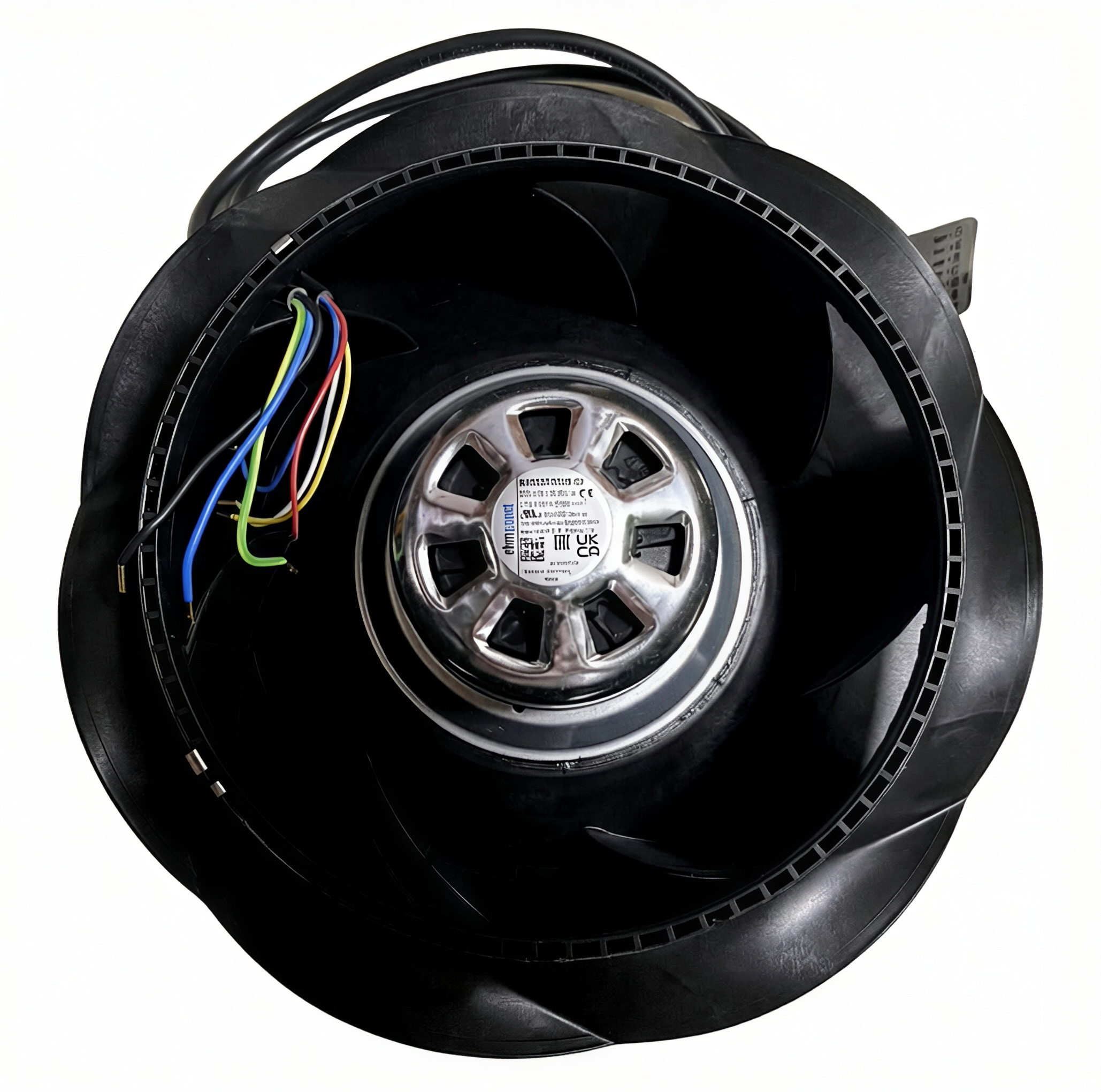 R3G220-RC05-03 ebm-papst Centrifugal fan left side view