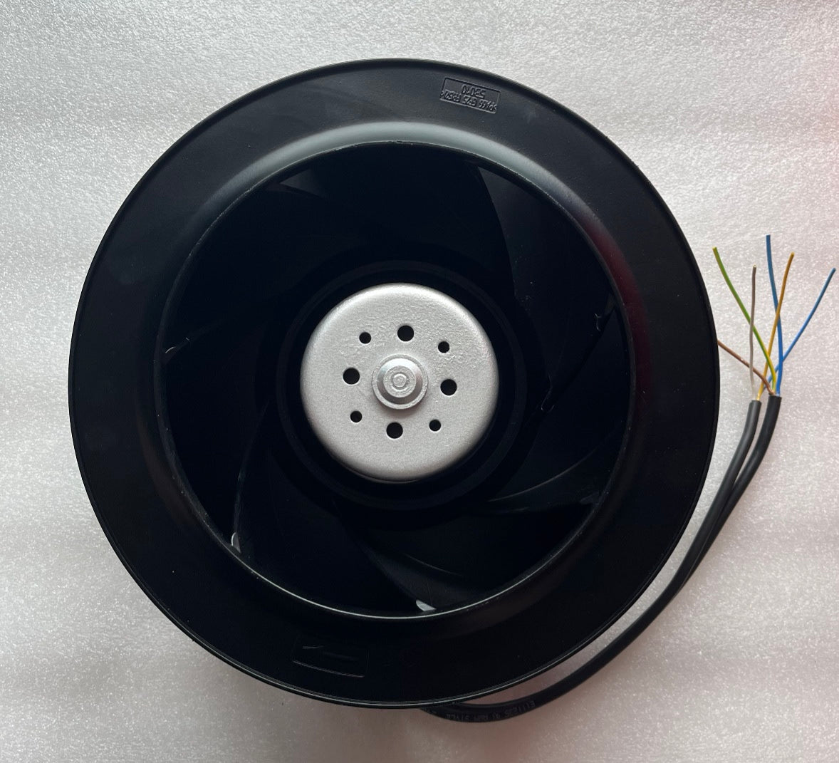R3G225-AE11-02 ebm-papst centrifugal fan back view