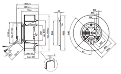 R3G225-AH71-01 ebm papst centrifugal fan