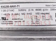 R3G250-AK41-71 Ebmpapst 490W Fan Motor M3G084-DF