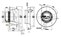 R3G355-Al56-08 ebm-papst  Fan 380-400V
