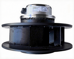 RH31V-ZID.DC.1R ZIEHL-ABEGG centrifugal fan front view