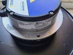 RH31V-ZID.DC.1R ZIEHL-ABEGG centrifugal fan side view