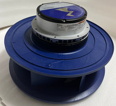 RH45C-ZID.GG.CR ZIEHL-ABEGG centrifugal fan SIDE VIEW