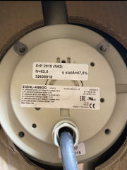 RH50M-6DK.4I.1R ZIEHL-ABEGG centrifugal fa nameplate & label