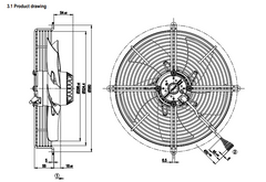 S2D300-AP02-31 ebmpapst axial fan