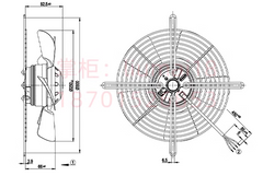S2E250-BE65-01 ebm-papst AC Fans AC Axial Fan, 250mm