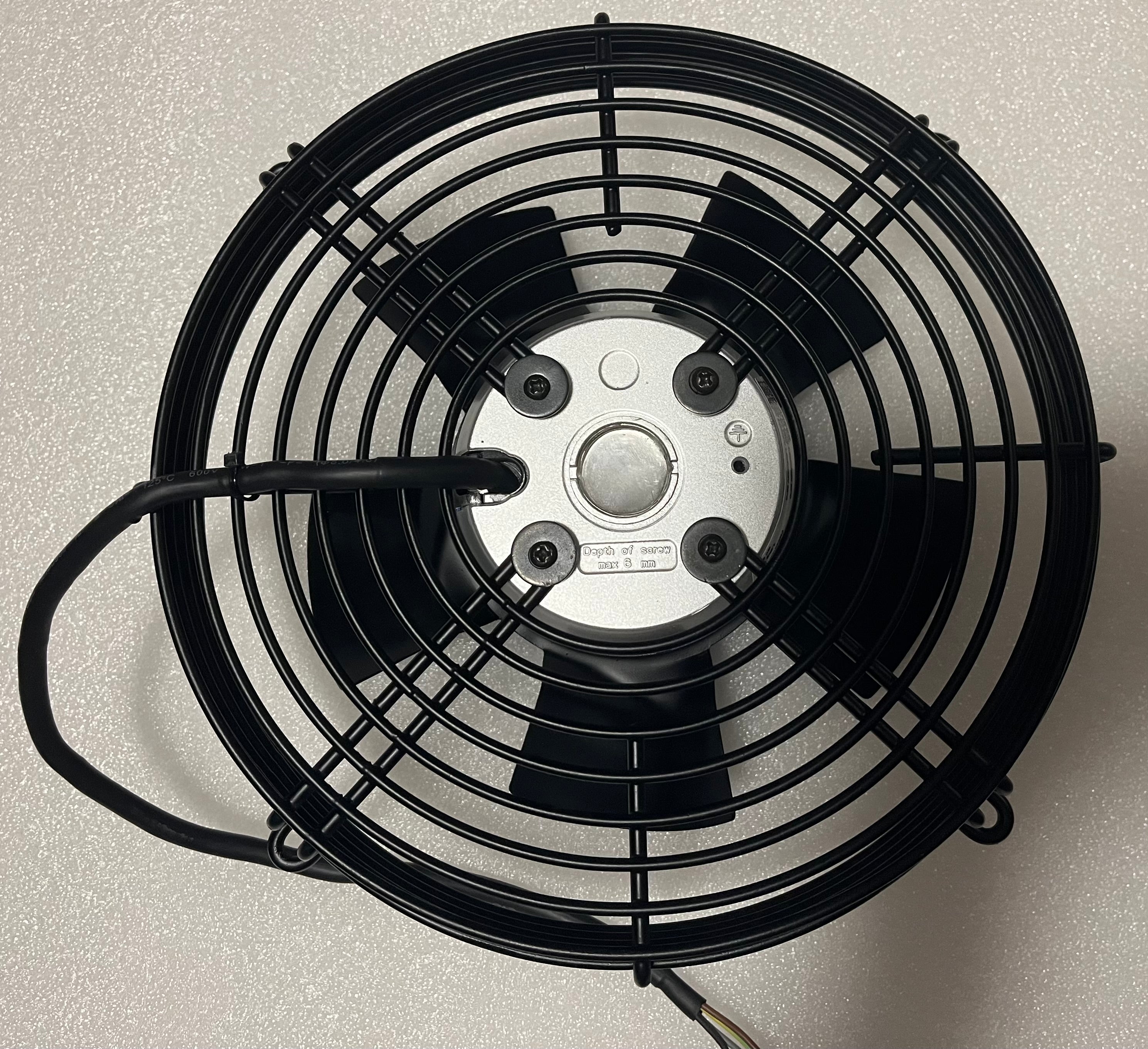 Top View FN020-2EI.W6.V7 ZIEHL-ABEGG Axial Fan