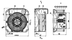W2D250-EH26-25 EBMpapst Fan 380V